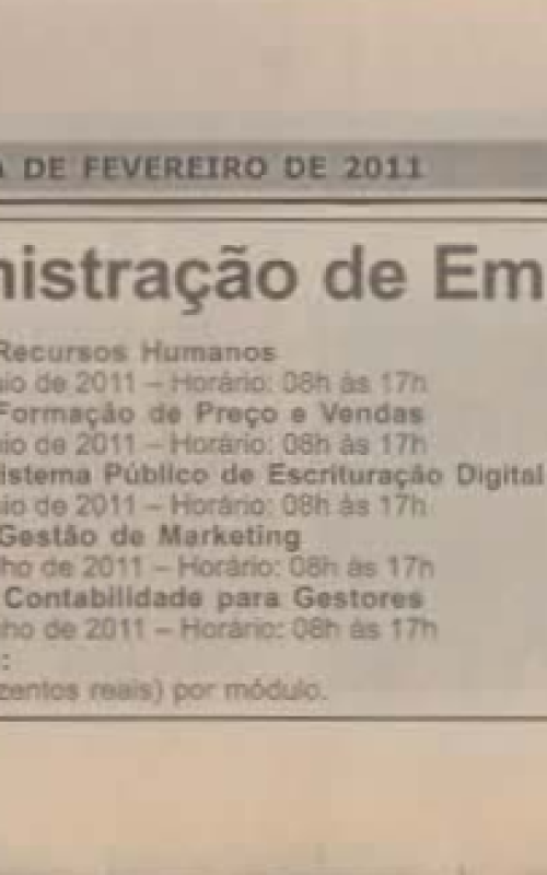 Conafill realiza Curso de Administração de Empresas para Empreendedores - Raul Soares